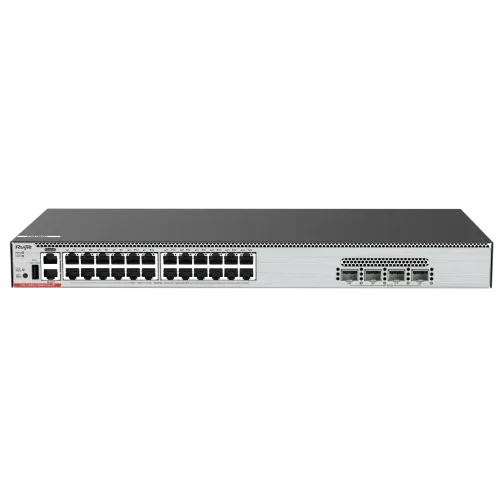 Комутатор 28 портів керований Ruijie RG-CS86-24MG4VS-UP L3 POE