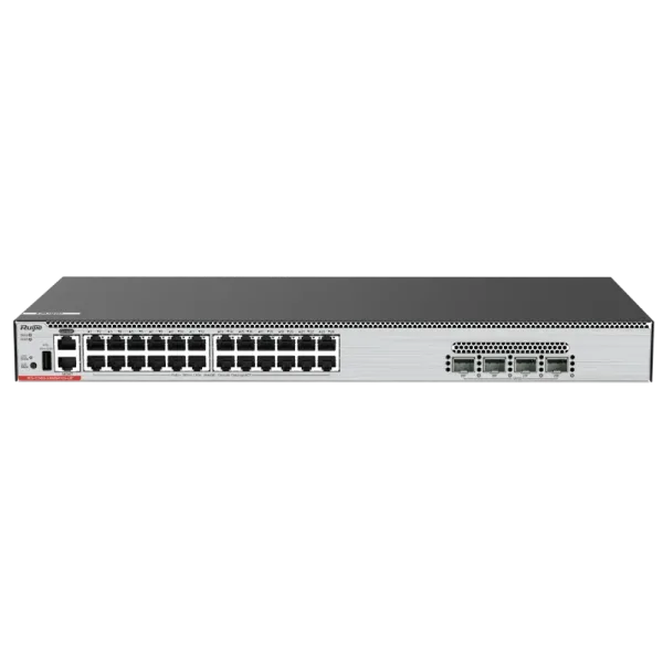 Комутатор 28 портів керований Ruijie RG-CS86-24MG4VS-UP L3 POE