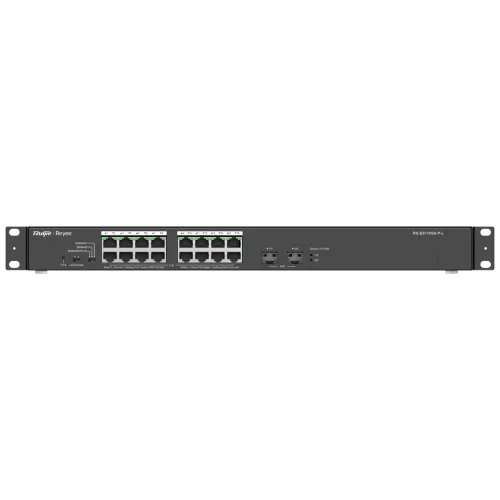 Комутатор 18 портів некерований Ruijie Reyee RG-ES118GS-P-L PoE