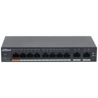 Комутатор 10 портів керований Dahua DH-CS4010-8ET-60 PoE
