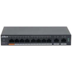 Комутатор 10 портів керований Dahua DH-CS4010-8ET-60 PoE