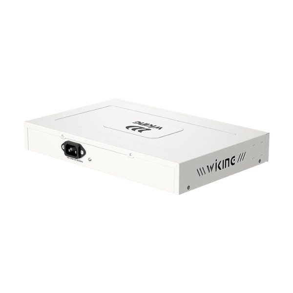 PoE-комутатор 27-портовий некерований Wiking WK-PS227GF, 24x100Mbps PoE, 2x1000Mbps Uplink, 1x1000Mbps SFP, 270W