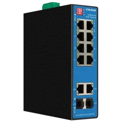 Комутатор 12 портів некерований Ewind EW-PIS1812-8GE
