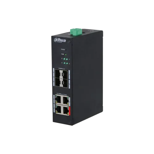 Комутатор 4 порти некерований Dahua DH-HS4408-4ET-96