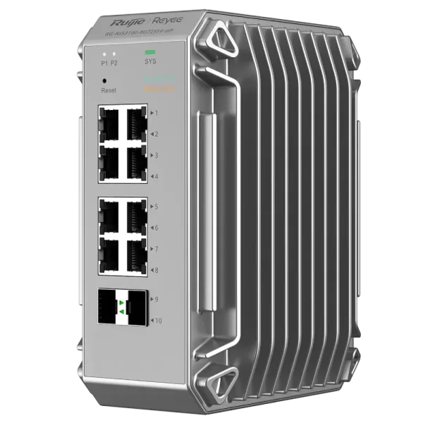 Комутатор 10 портів керований Ruijie RG-NIS3100-8GT2SFP-HP