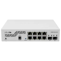 Комутатор 8 портів керований MikroTik CSS610-8G-2S+IN