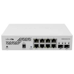 Комутатор 8 портів керований MikroTik CSS610-8G-2S+IN