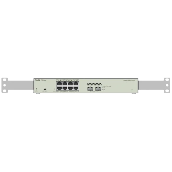 Комутатор 10 портів керований Ruijie Reyee RG-NBS3100-8GT2SFP-P V2 POE L2