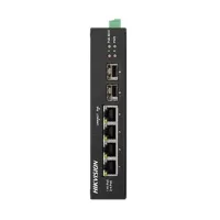 Комутатор 4 порти некерований Hikvision DS-3T0506HP-E/HS POE
