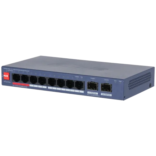 Комутатор 8 портів керований Dahua DH-CS4210-8GT-110