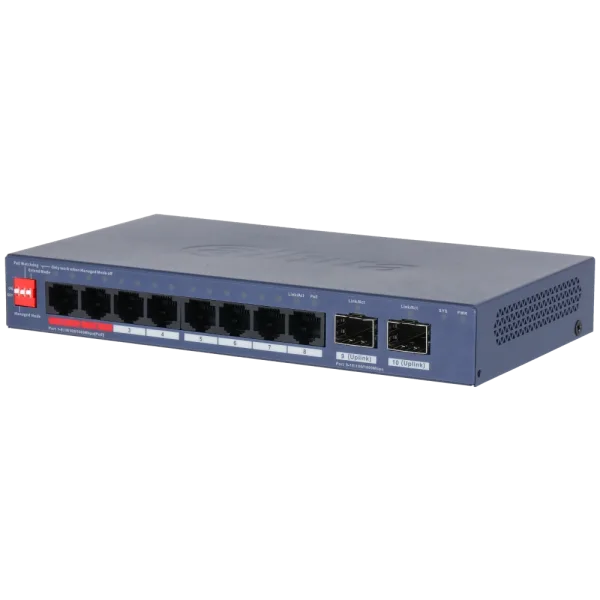 Комутатор 8 портів керований Dahua DH-CS4210-8GT-110