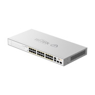 PoE-комутатор 28-портовий керований Wi-Tek WI-PCES328GFH гігабітний 24x1000Mbps PoE+, 2x1000Mbps Uplink, 2xSFP, 235W, Cloud, ONVIF