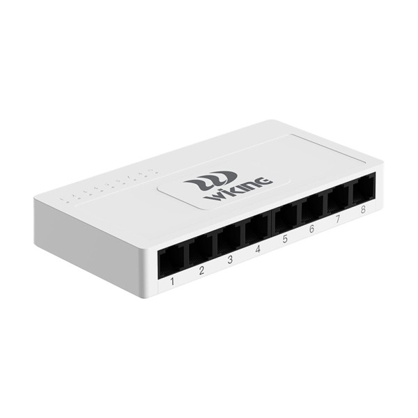 Комутатор 8-портовий некерований Wiking WK-S308 гігабітний