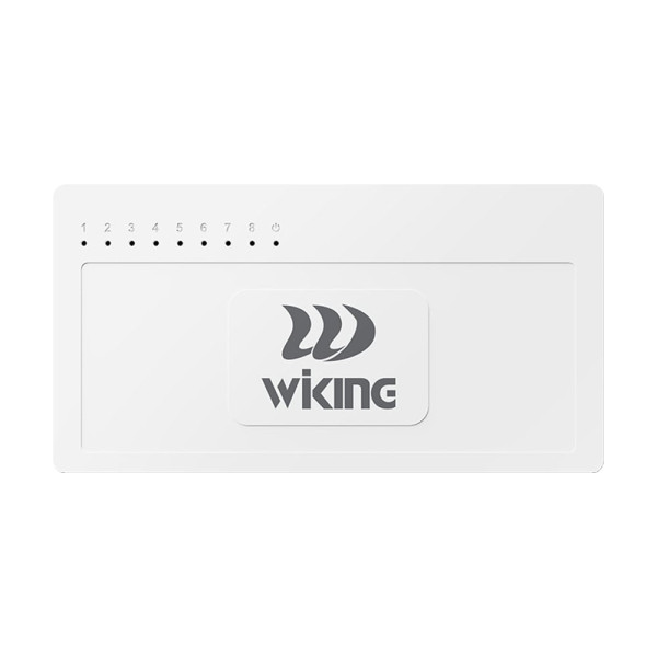 Комутатор 8-портовий некерований Wiking WK-S308 гігабітний