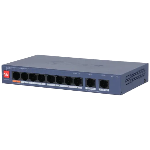 Комутатор 8 портів керований Dahua DH-CS4010-8ET2GT-60