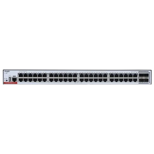Комутатор 48 портів керований Ruijie RG-CS83-48GT4XS-P L3 POE