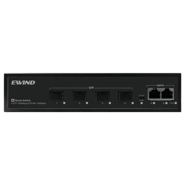 Комутатор 6 портів некерований Ewind EW-S3906G