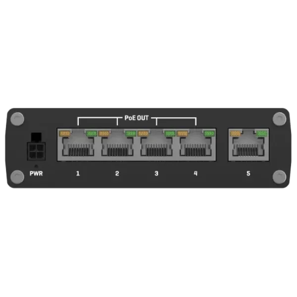 Комутатор 5 портів некерований Teltonika TSW100 POE+