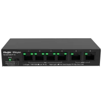 Комутатор 6 портів некерований Ruijie Reyee RG-ES106D-P V2 PoE