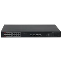 Комутатор 18 портів керований Dahua DH-S4101-16ET2GF-240-C PoE