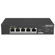 Комутатор 6 портів керований Hikvision DS-3T1306P-SI/HS PoE