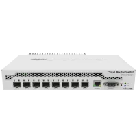 Комутатор 8 портів керований MikroTik CRS309-1G-8S+IN 10G SFP+
