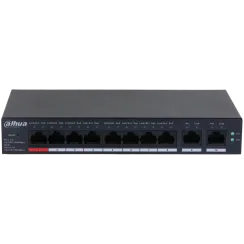 Комутатор 8 портів керований Dahua DH-CS4010-8GT-110 PoE