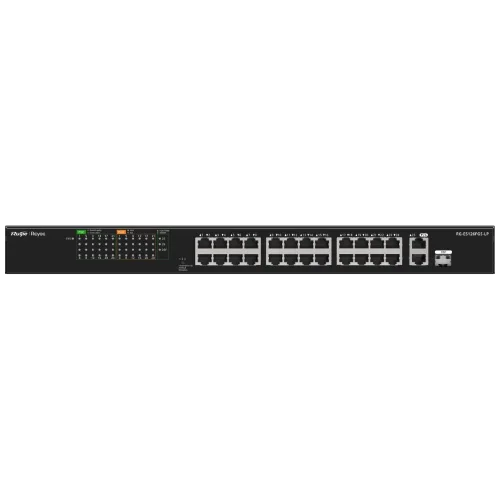 Комутатор 26 портів некерований Ruijie Reyee RG-ES126FGS-LP PoE