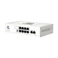 PoE-комутатор 10-портовий некерований Wiking WK-PS310-HP гігабітний, 8x1000Mbps PoE, 2x1000Mbps Uplink, 110W