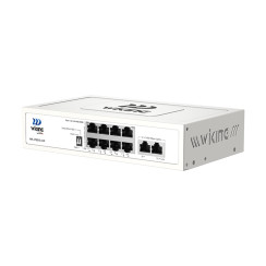 PoE-комутатор 10-портовий некерований Wiking WK-PS310-HP гігабітний, 8x1000Mbps PoE, 2x1000Mbps Uplink, 110W