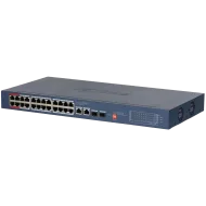 Комутатор Dahua DH-CS4228-24GT-375 PoE 26 портів керований