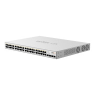 PoE-комутатор 52-портовий керований Wi-Tek WI-PCES352GF гігабітний 48x1000Mbps PoE+, 4xSFP, 370W, Cloud, ONVIF