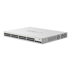 PoE-комутатор 52-портовий керований Wi-Tek WI-PCES352GF гігабітний 48x1000Mbps PoE+, 4xSFP, 370W, Cloud, ONVIF