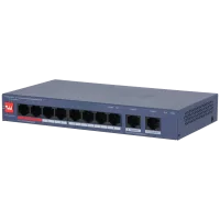 Комутатор 8 портів керований Dahua DH-CS4010-8ET2GT-110