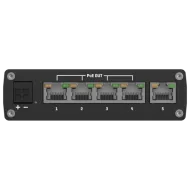 Комутатор 5 портів некерований Teltonika TSW101 POE+ для використання в транспорті