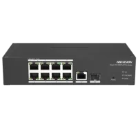 Комутатор 10 портів керований Hikvision DS-3T1310P-SI/HS PoE
