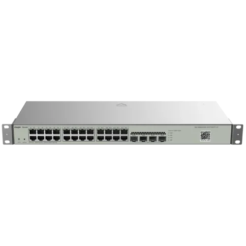 Комутатор 24 порти керований Ruijie Reyee RG-NBS3100-24GT4SFP-V2 L2