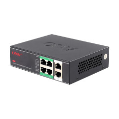 PoE-комутатор некерований гігабітний 6-портовий ONV-H3064PS з 4 портами PoE