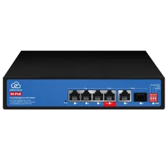 Комутатор 6 портів керований Ewind EW-ES3006CGSH-AP AI PoE