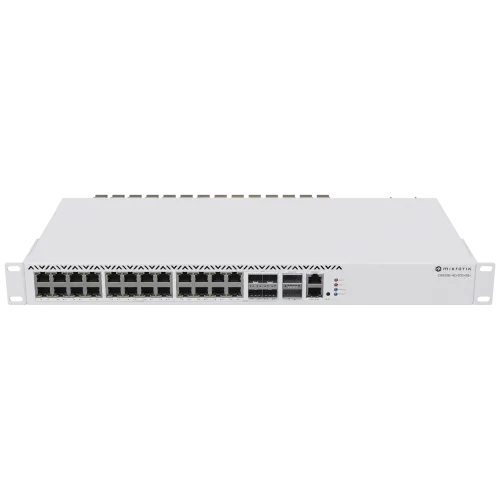 Комутатор 26 портів керований MikroTik CRS326-4C+20G+2Q+RM