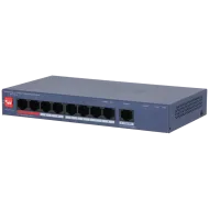 Комутатор 8 портів керований Dahua DH-CS4009-8ET1GT-110