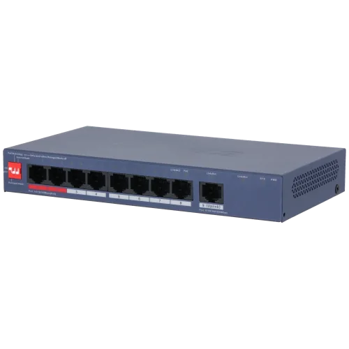 Комутатор 8 портів керований Dahua DH-CS4009-8ET1GT-110