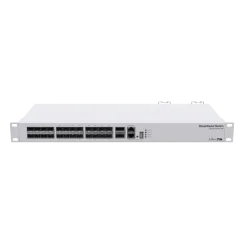 Комутатор 24 порти керований MikroTik CRS326-24S+2Q+RM