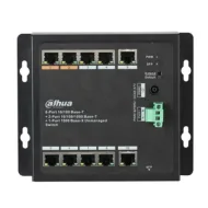 Комутатор 8 портів некерований Dahua DH-PFS3111-8ET-96-F PoE