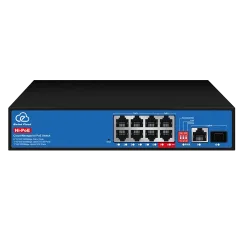 Комутатор 10 портів керований Ewind EW-ES3010CGSH-AP AI PoE