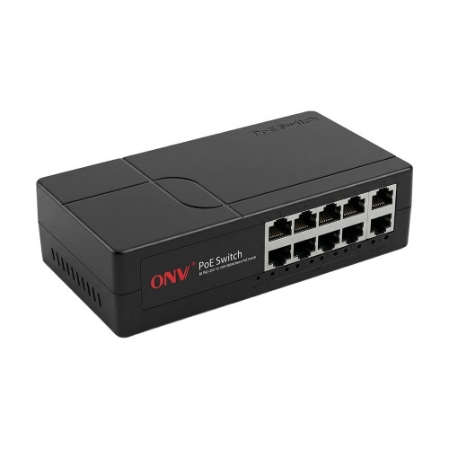 PoE-комутатор некерований 10-портовий ONV ONV-H1108PGBES з 8 портами PoE