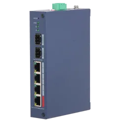 Комутатор 6 портів керований Dahua DH-CHS4206-4ET-90 PoE