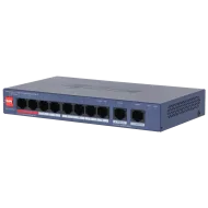 Комутатор 8 портів керований Dahua DH-CS4010-8GT-110-V2 PoE