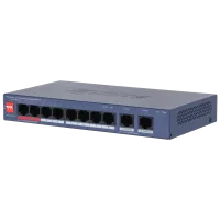 Комутатор 8 портів керований Dahua DH-CS4010-8GT-110-V2 PoE