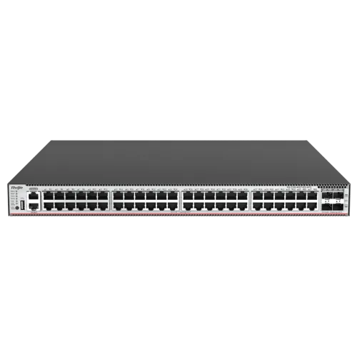 Комутатор 48 портів керований Ruijie RG-CS85-48GT4XS-HPD L3 POE